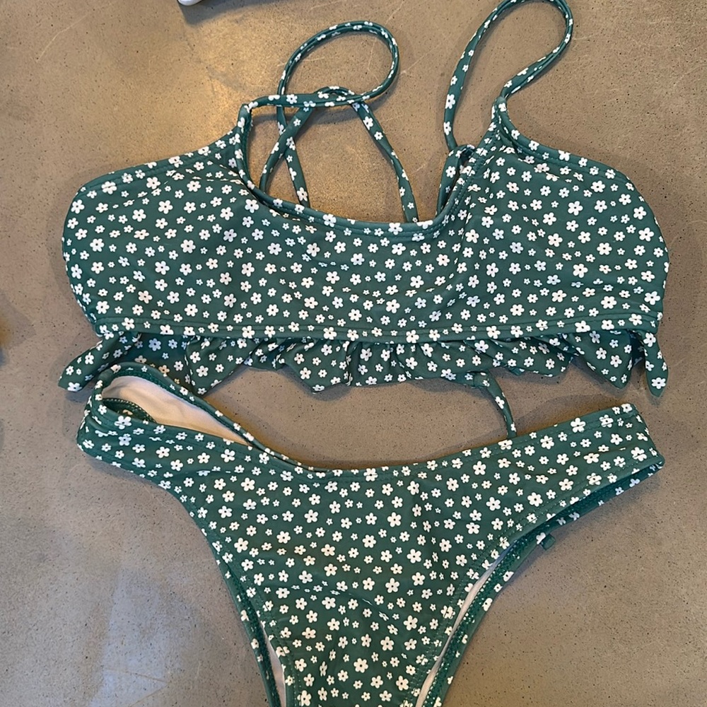 Teal bikini!!